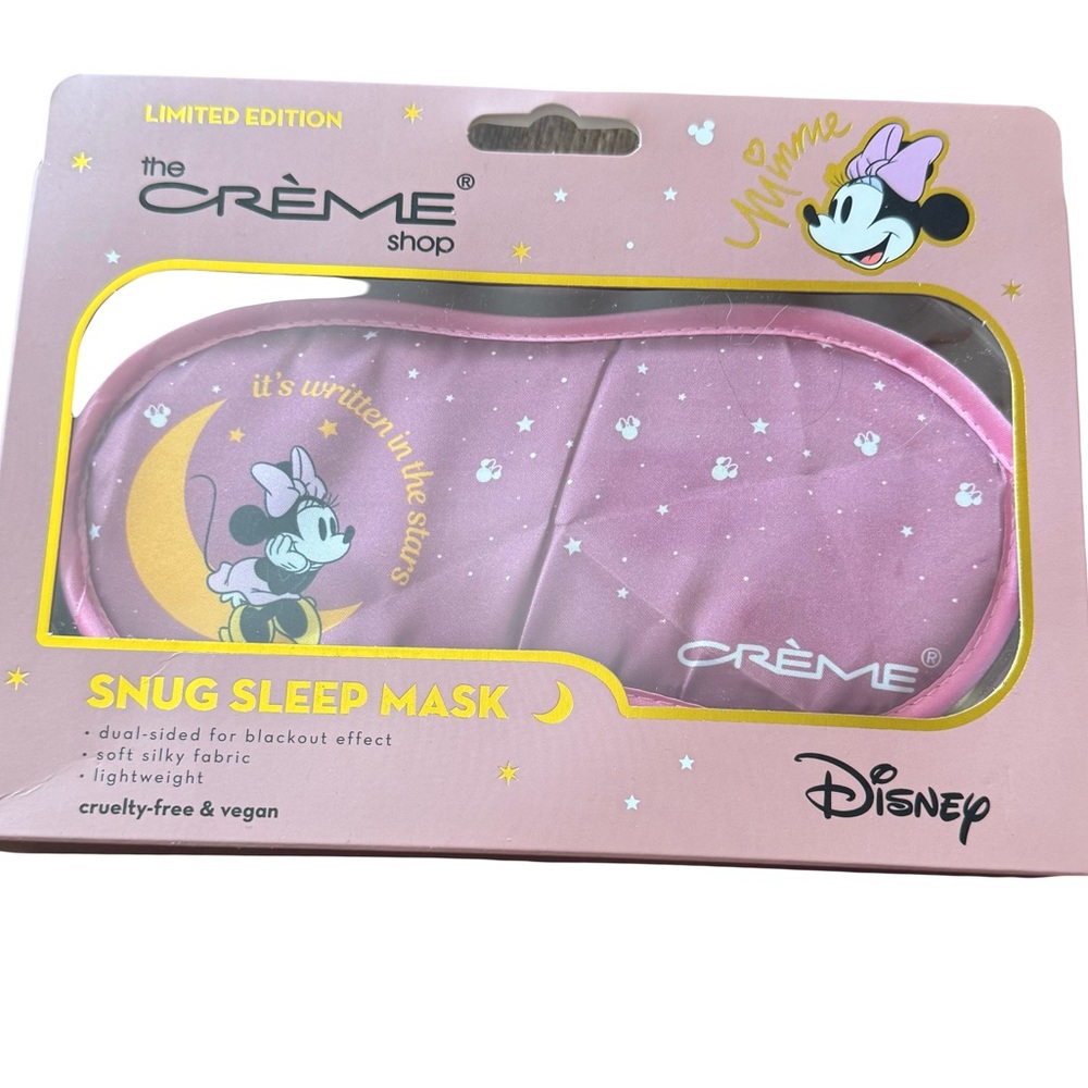 The Crème Shop Limited Edition Minnie Mouse Snug Sleep Mask